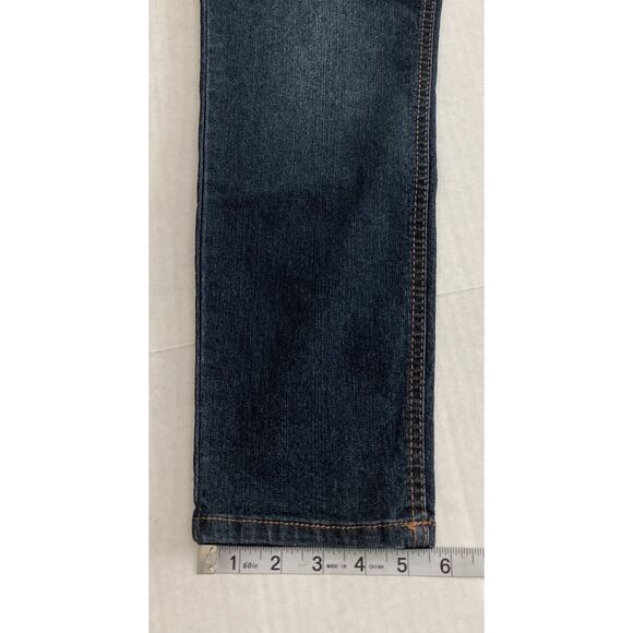 Womens Bass Pro Shop Natural Reflections Denim Blue Jean Straight Leg 12P EUC - Picture 10 of 11